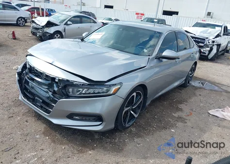 2018 Honda Accord Sport 2.0T из США, поврежденный, VIN 1HGCV2F39JA009689